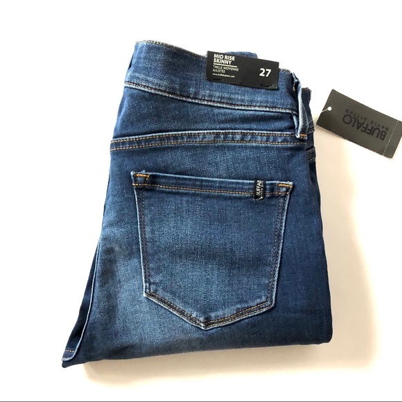 Buffalo David Bitton Denim - NWT Buffalo Faith Mid Rise Stretch Skinny Jeans